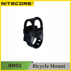 NITECORE BM02 supporto per torcia per bicicletta da ciclismo montaggio rapido e facile-nessun attrezzo richiesto