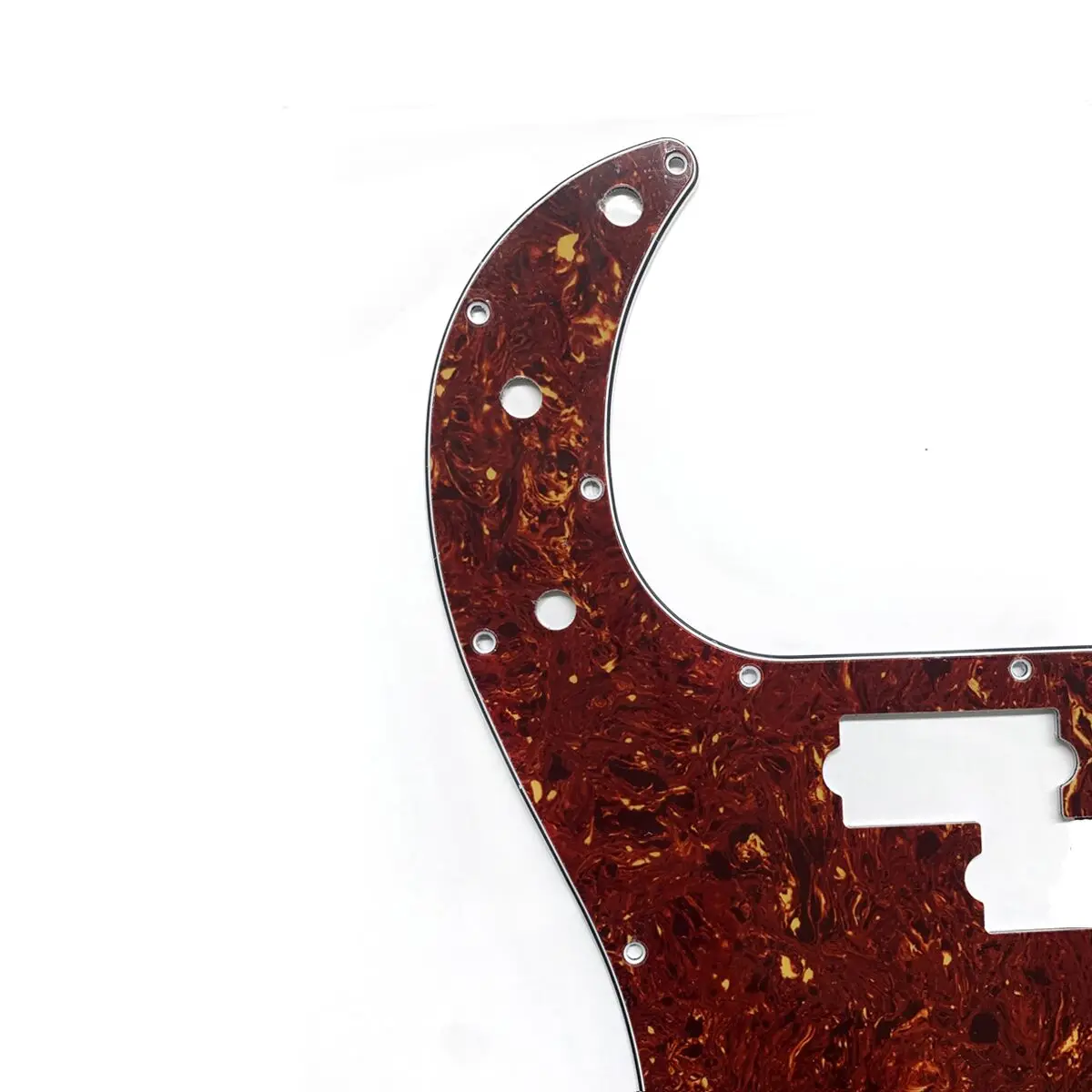 P Bass Pickguard PB Scratch Plate Vintage Tortoise Fits Precision Bass Guitar