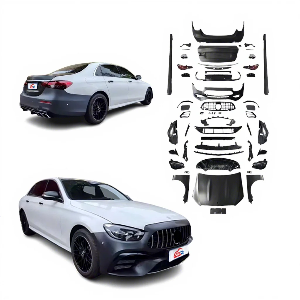 Quality Guaranteed forbenz E Class 2009-2014 W212 Upgrade to 2024 W213 E63 MBH Body Kit Auto Exterior Bumper Headlight