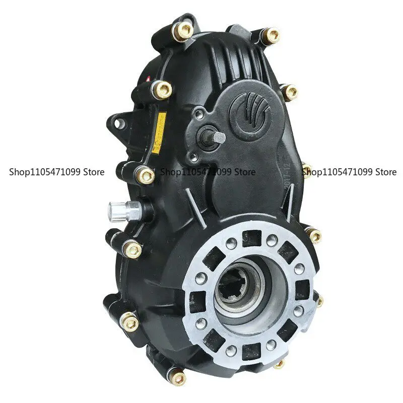 High/Low Speed Shift Differential Gearbox for Electric Tricycle, Integrated Split Type Gear Pack Assembly for Enclosed Tricycle