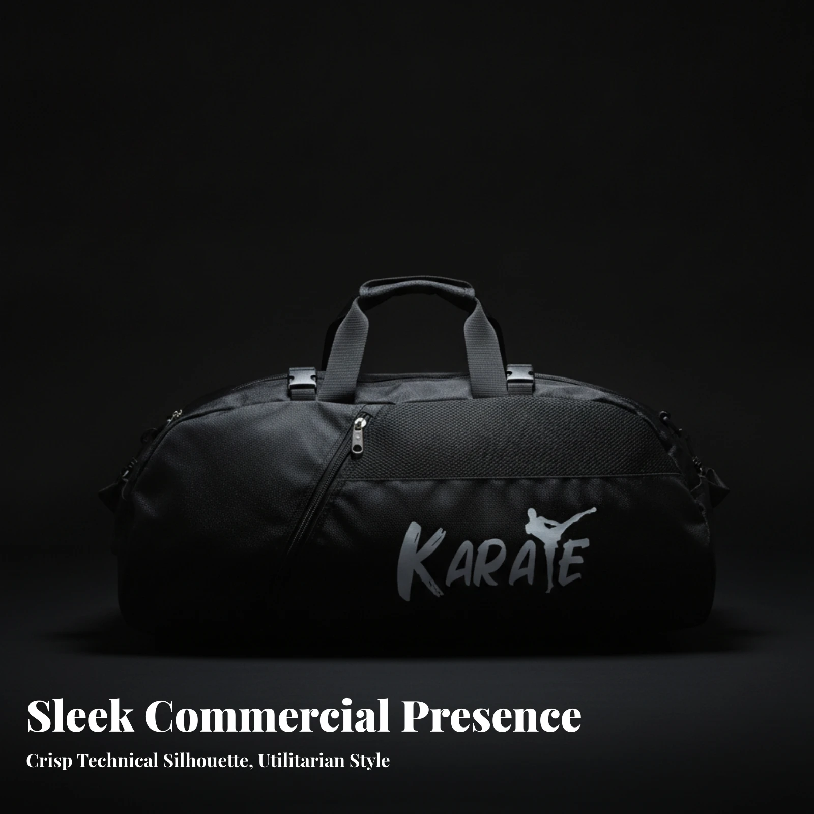 Combat Arts Bag Heavy-Duty Karate Backpack Convertible Duffel Backpack Long-Lasting Duffel Bag with Hand Carry Strap - view 3