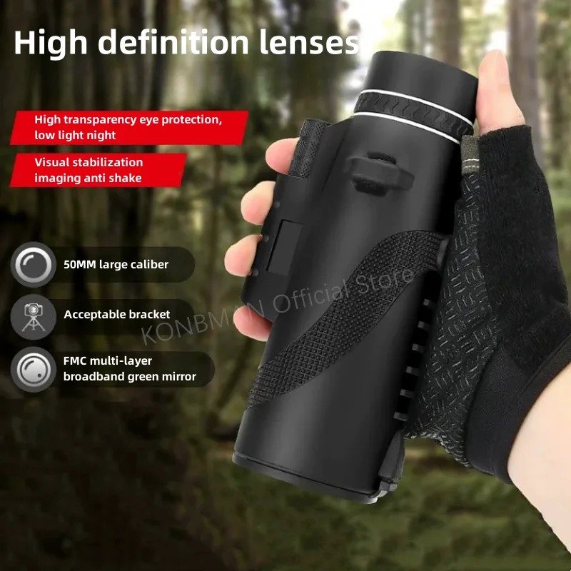 

40X60 Portable Zoom HD 5000M Telescope Folding Remote Monocular Telescope Suitable for Hunting Outdoor Camping and Travel