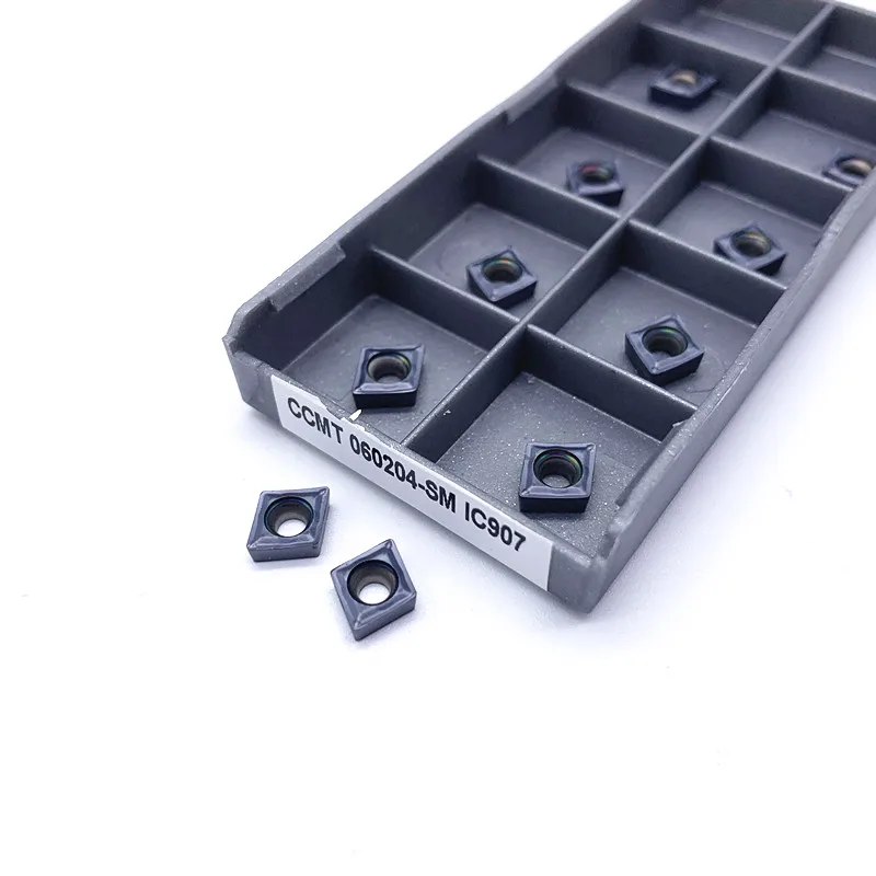 CCMT09T304 CCMT09T308 CCMT060204 IC907 IC908 utensile per tornitura interna inserto in metallo duro utensile per tornio di alta qualità utensile per tornitura in acciaio CNC