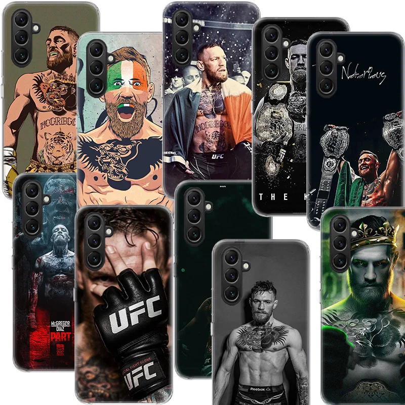 Conor Mcgregor The King Phone Case Samsung A02S A03S A13 A23 A33 A52S A12 A22 A32 Galaxy A51 A71 A41 A21 A31 A53 A73 A11 A01 A42