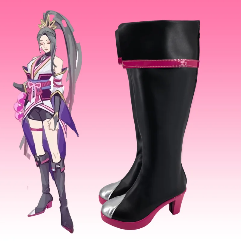 Game Valorant Sage Cosplay Schoenen Laarzen Carnaval Outfit Volwassen Vrouwen Party