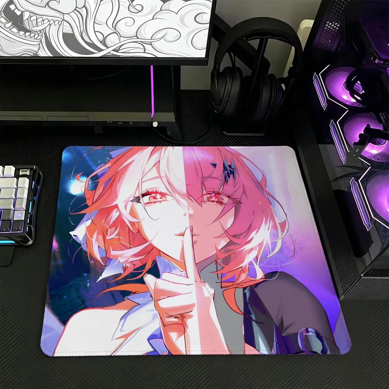 Zenless Zone Zero Remielle Dan Regular gaming mouse pad  Office mouse pad Laptop desk mat Stitched edge S/M/L size mouse pad