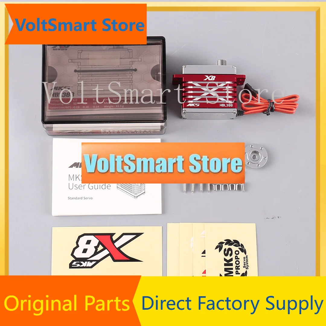 VoltSMKS HBL388 Brushless Servo Metal Gear Model Aircraft Digital Aircraft Competition Large Unmanned Aerial Vehicle Server