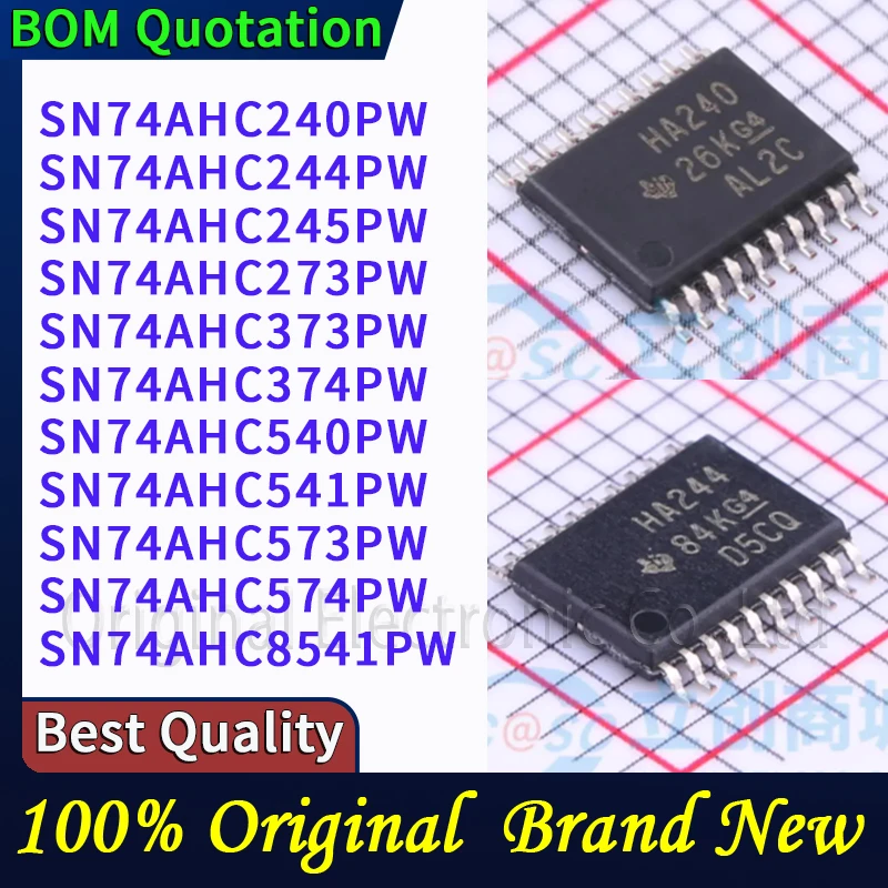 

5pcs/lot SN74AHC240PW SN74AHC244PW SN74AHC245PW SN74AHC273PW SN74AHC373PW SN74AHC374PW SN74AHC540PW SN74AHC541PW SN74AHC573PW S