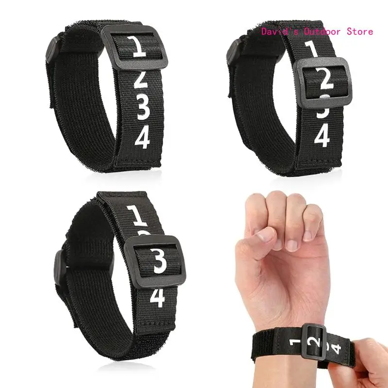 Football Referee Gear Numbered Wrist Down Football Yard Markers X3UA