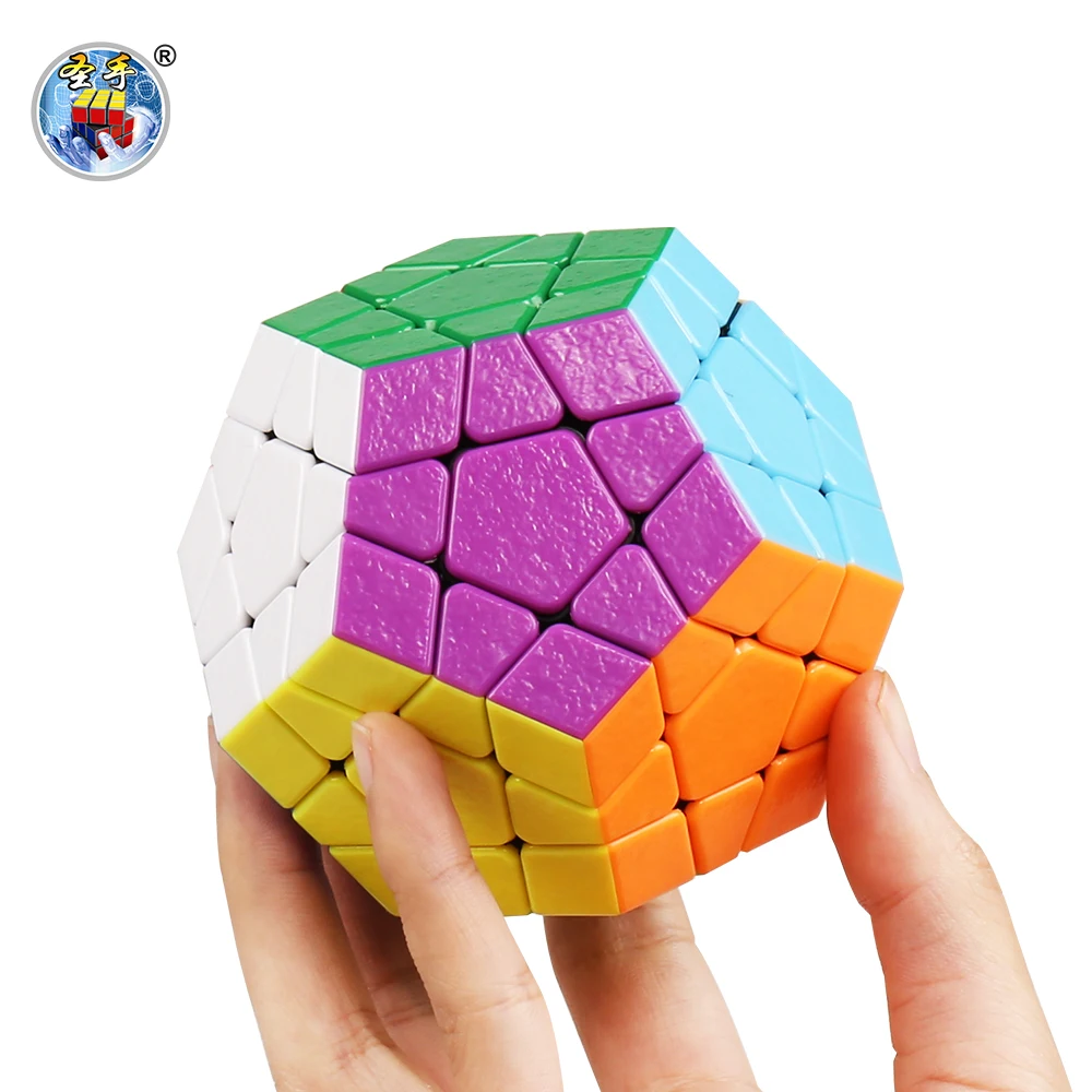 SENGSO Special-shaped magic Cube Stickerless  Magic Cube Profession Puzzle High Quality Kid's Fidget  Brain Teaser Fidget Toy