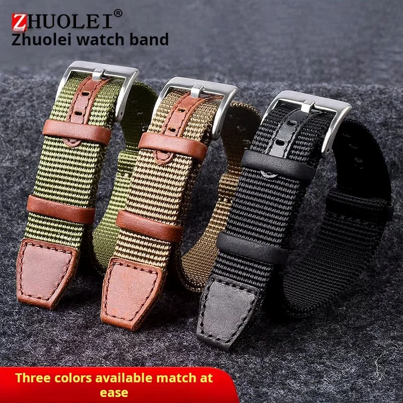 For Hamilton Khaki H70605731 H70605993 Rolex Water Ghost Seiko Nylon watch strap men 20mm 22mm watchband Bracelet accessories