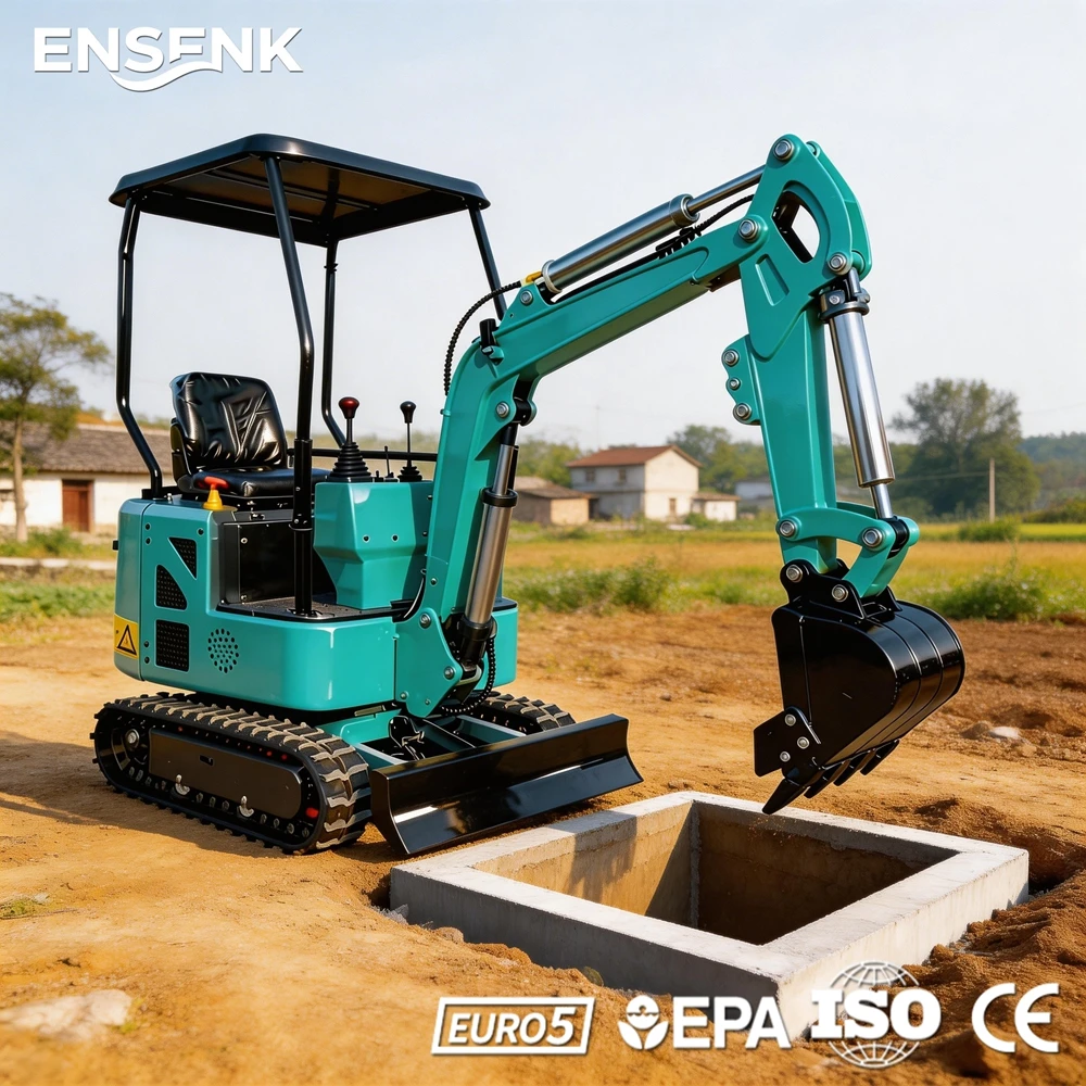 

08Ton Mini Excavator With Pelle Construction Equipment For Agricultural Retroexcavadoras Fast Delivery China