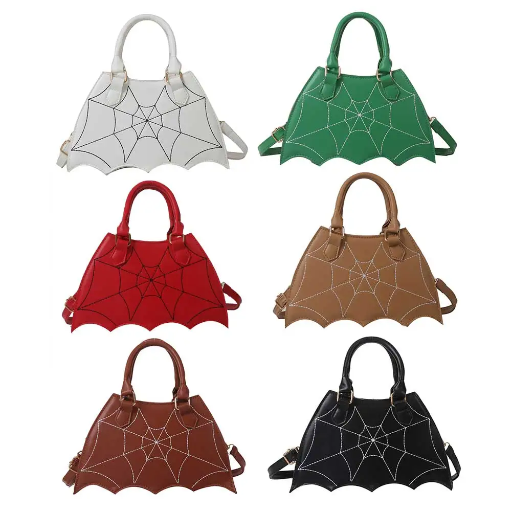 

Женская маленькая сумка через плечо с крыльями летучей мыши, креативная шикарная сумка из искусственной кожи, модный реквизит для Хэллоуина, уличные сумки для покупок