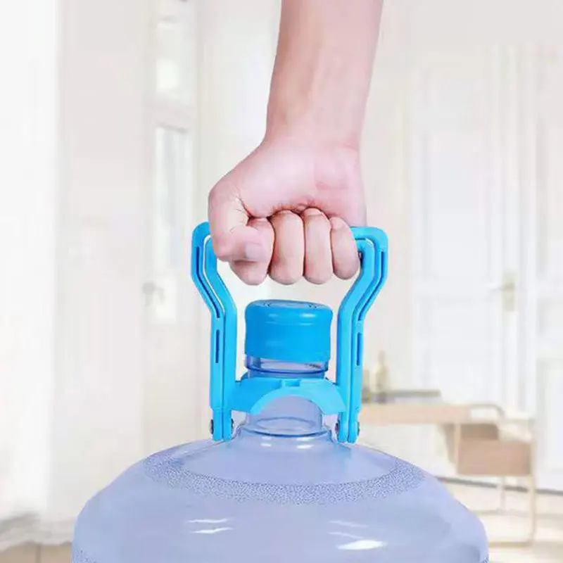 Plastic 5 Gallons Bottled Water Handle Energy Saving Thicker Pail Bucket Lifting Device Carry Holder Transport Tool Easy to Use