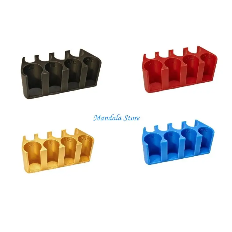 U2JC PETG Coin Holder with 8 Separate Slots Storage Box for Different Currency Types