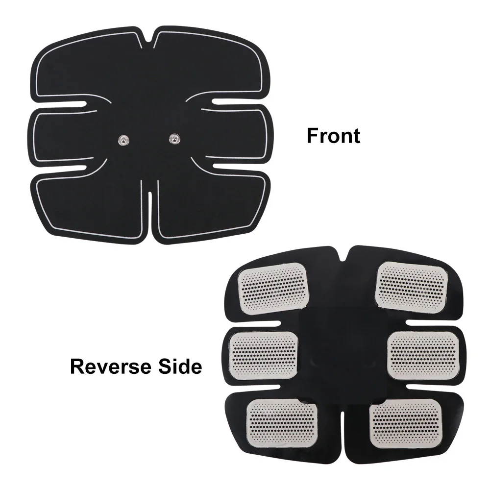 Wireless Muscle Stimulator EMS ABS Stimulation Massager Pad Body Slimming Trainer Machine Abd Exerciser Pads Without Controller