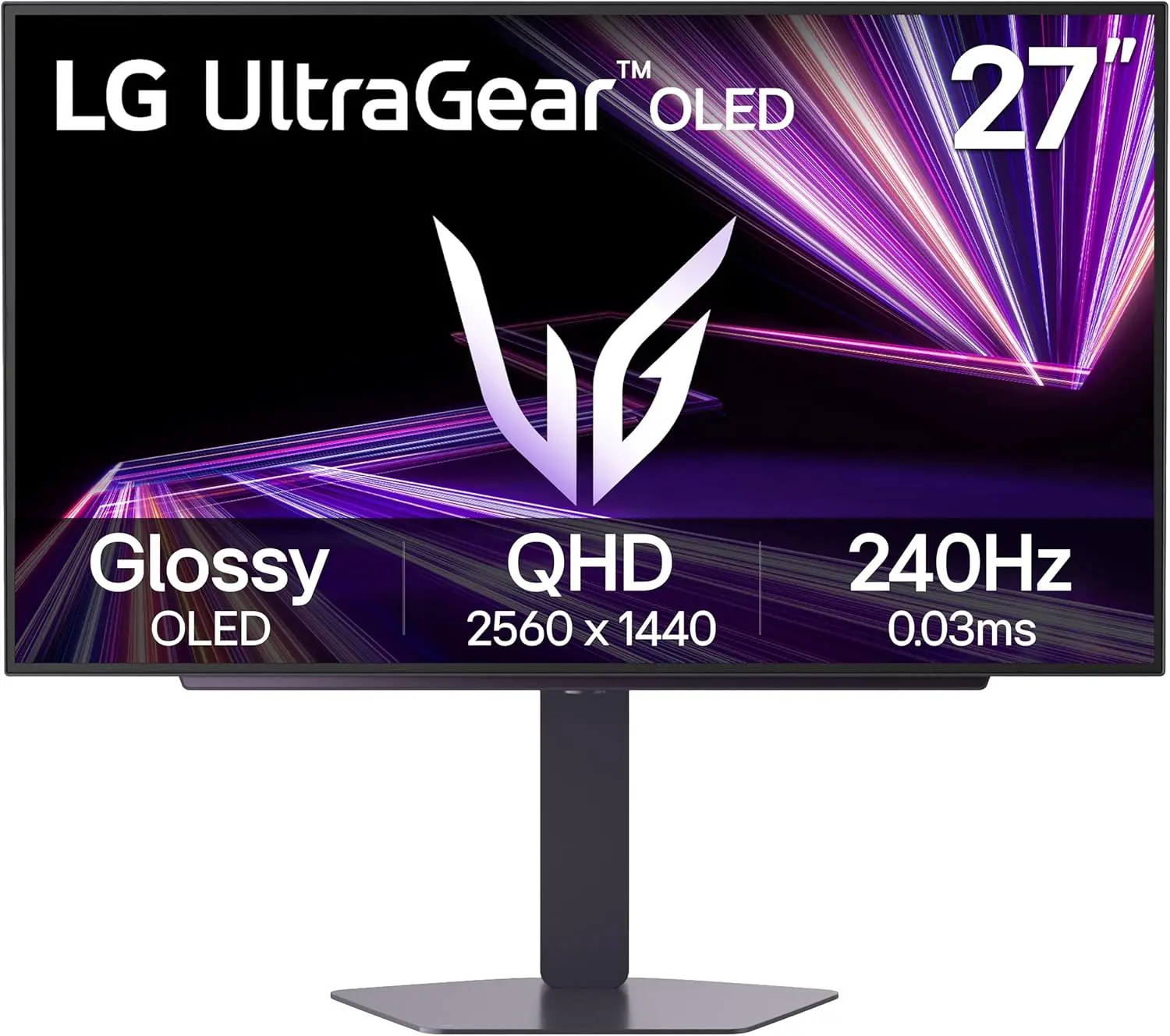 

240 Гц, 0,03 мс, совместимость с NVIDIA G-Sync, AMD FreeSync Premium Pro, VESA Display HDR TrueBlack400, HDMI 2.1, DisplayPort, черный