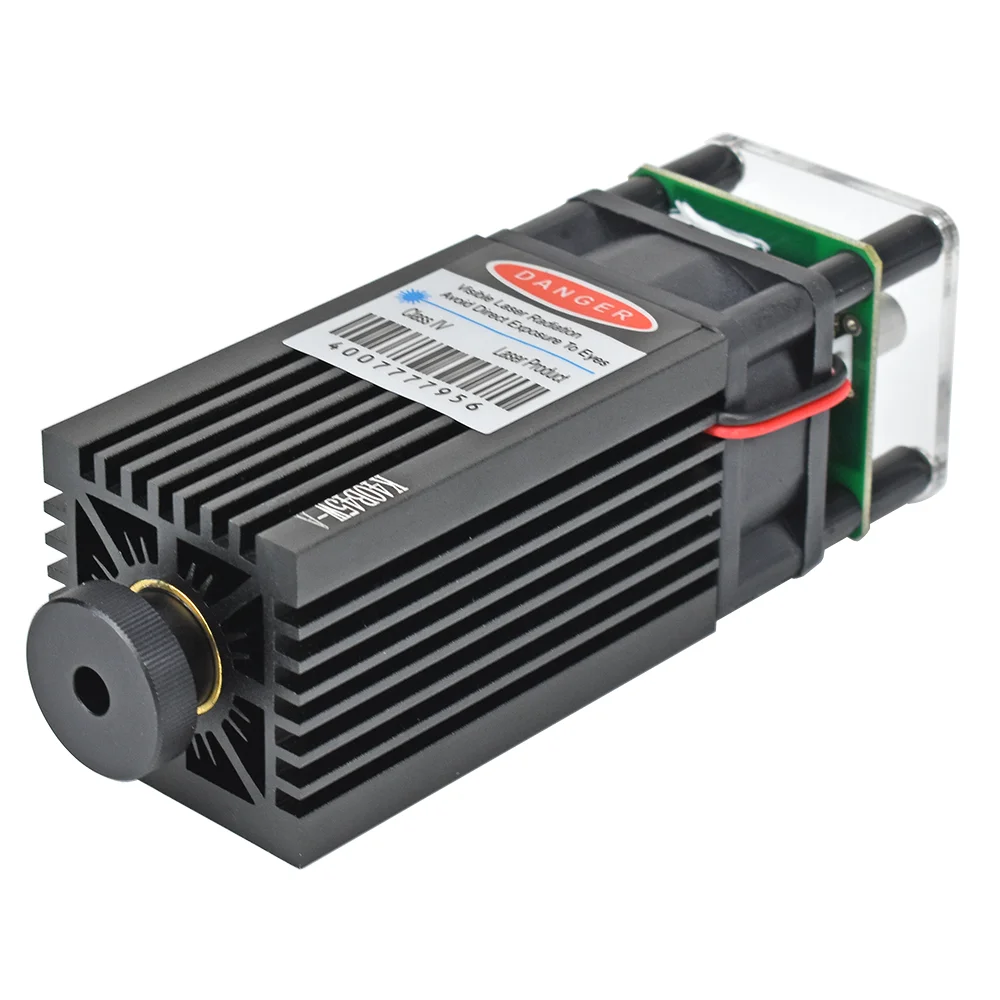 Laser Module Head 5W Focusable for CNC Laser Marking Printing Cutting Engraving Writing Machine Engraver DIY Wood Working Tools