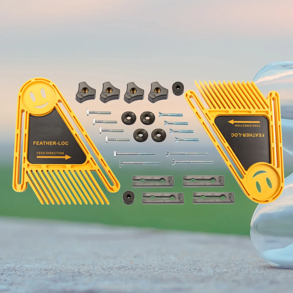 

Woodworking Tools Kit Heavy Duty Featherboard For Table Saw Band Saw Router T-Slot Miter Slot Sanding Block Workshop Accessory