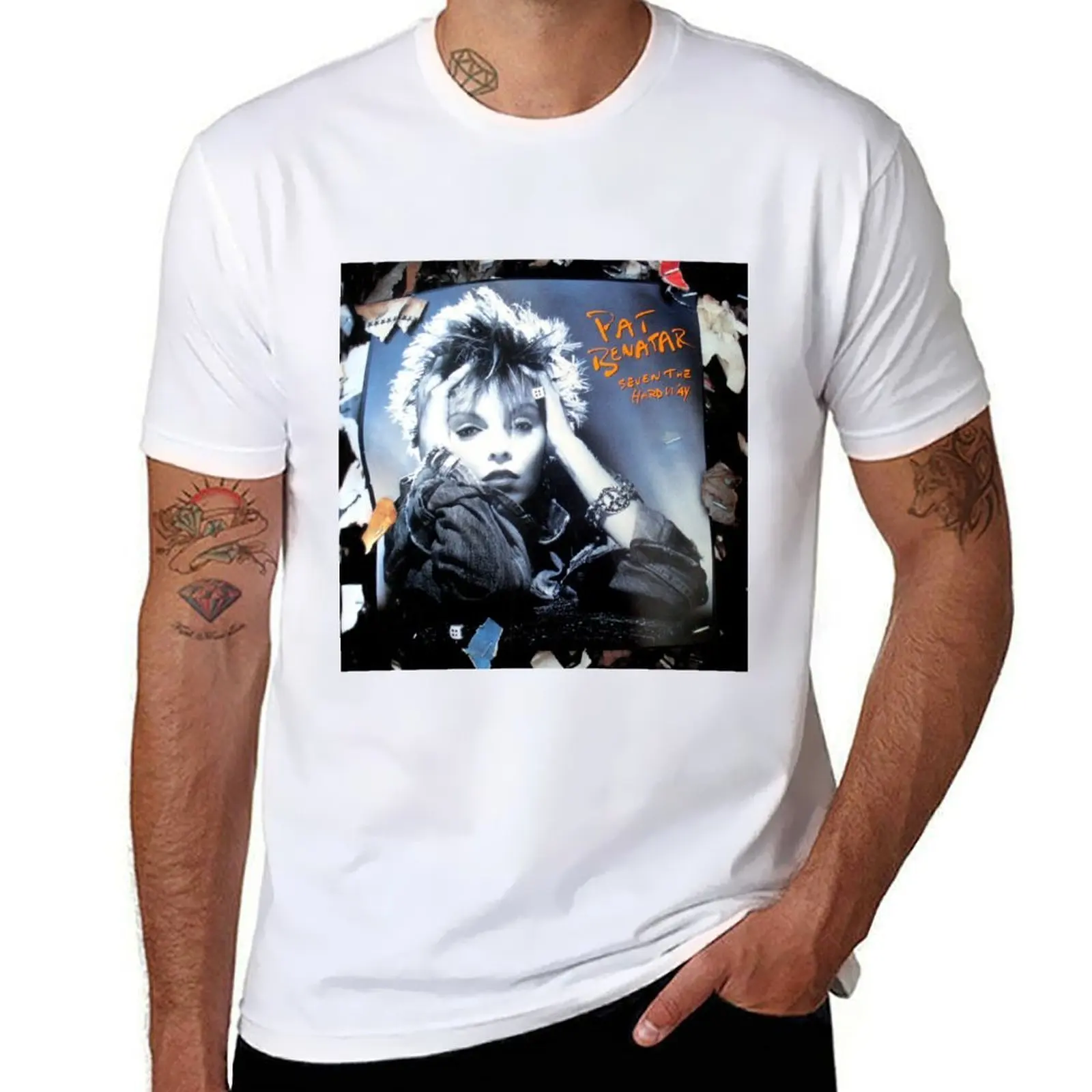

Pat Benatar seven the hard way T-Shirt man t shirt summer t shirts designer T-Shirt