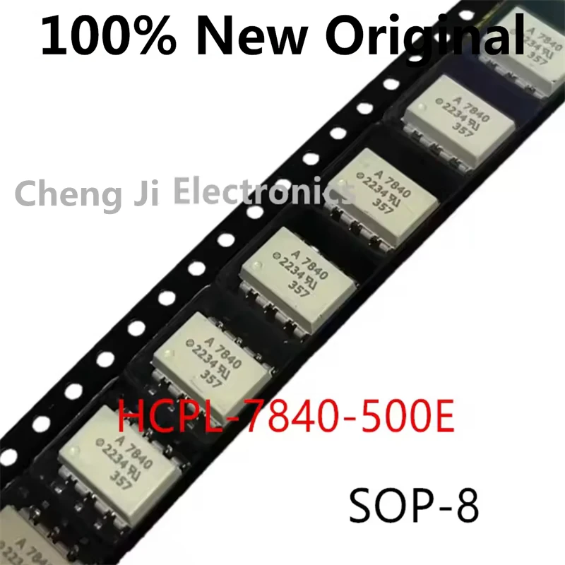 5PCS HCPL-7800-500E、HCPL-7840-500E、HCPL-7860-500E、A7800、A7840、A7860、SOP8 Optical isolation amplifier chip
