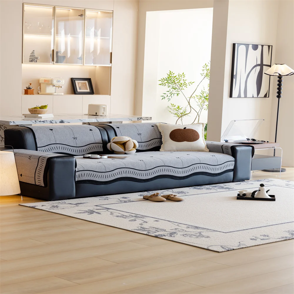 Nordic Four Seasons Universal Non-Slip Anti-Cat Scratch Sofa Universal Cover Cushion Cover