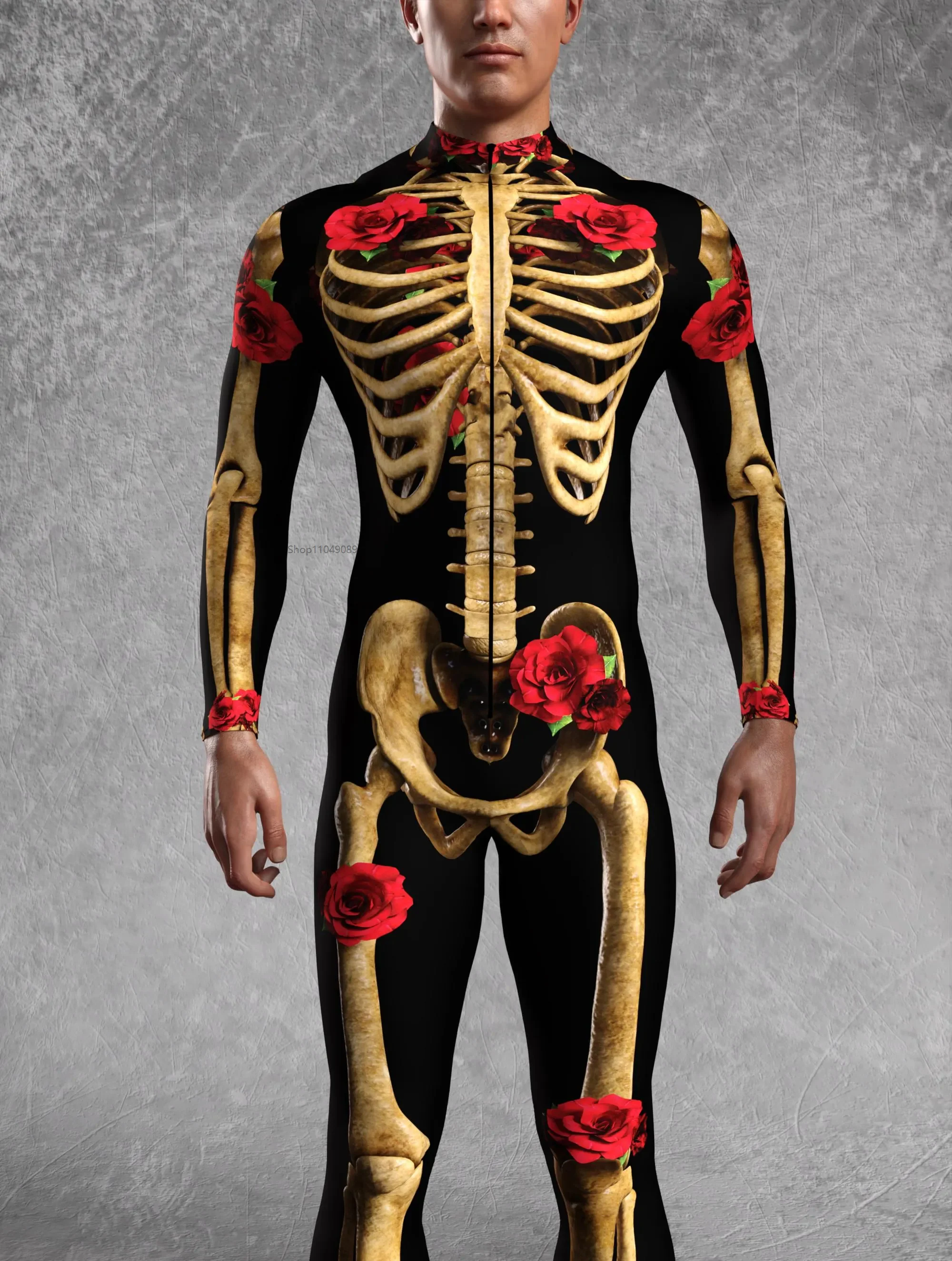 Рисунок 3 - Хэллоуин Страшный Косплей Скелет