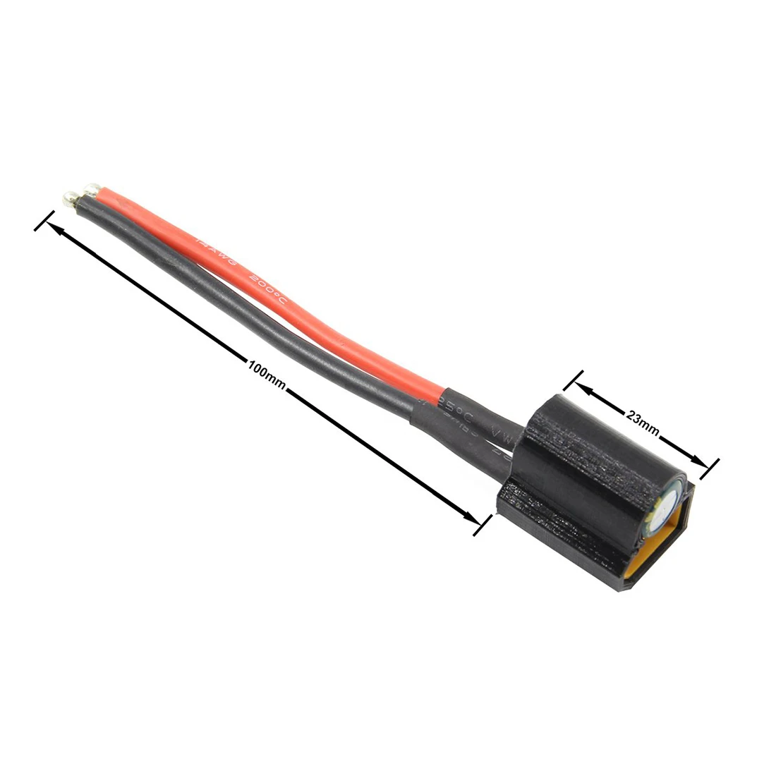 35v 1000uf xt60 Netz kabel Filter kondensator 14awg mm Kabel für Flugs teuerung ecs vtx fpv Renn drohne rc Quadcopter – Detail 2