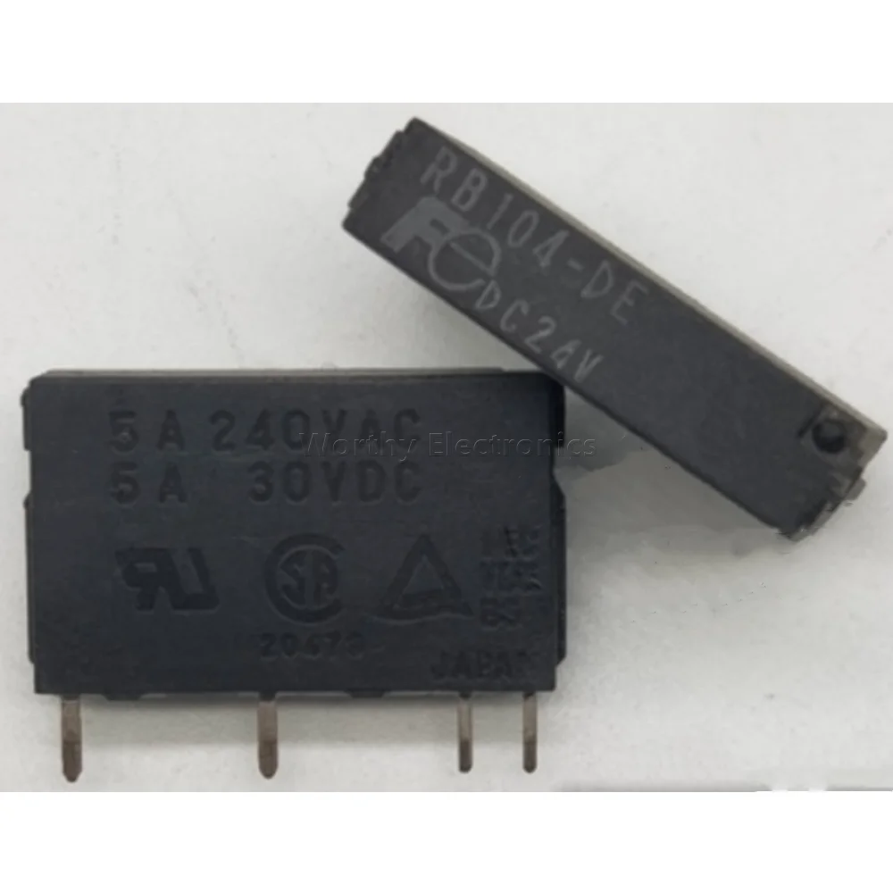 

RB105-DE RB104-DE RB101-DE DC24V 4PIN Relay