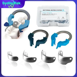 Dental Matrix Bands NITI Metal Matrices Clamp Ring Sectional Contoured Matrix System Nickel Titanium Clamping Ring Dentist Tools