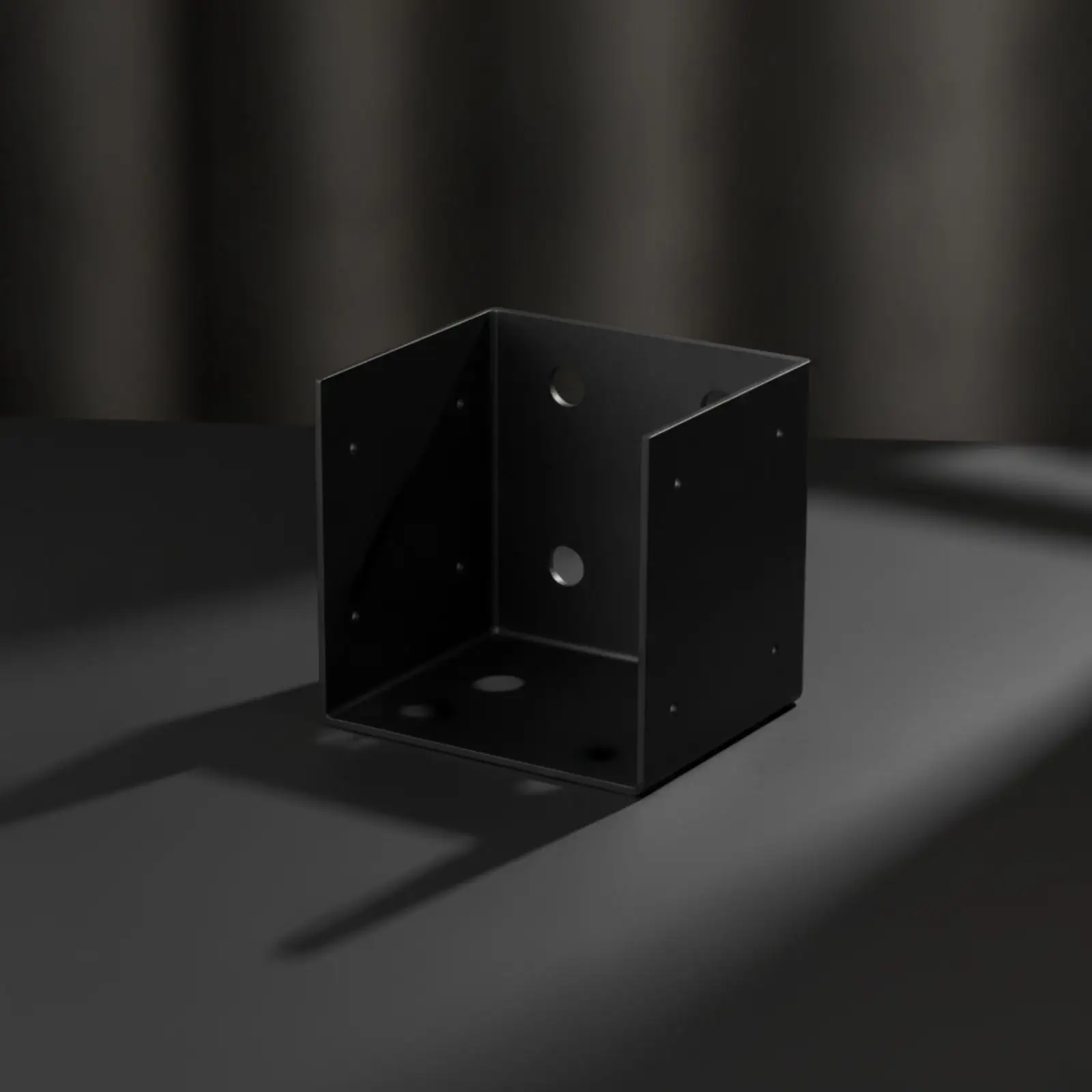 Pergola Wall Mounting Bracket Heavy Carbon Steel for Patio Wood Beam Connector Support Plate