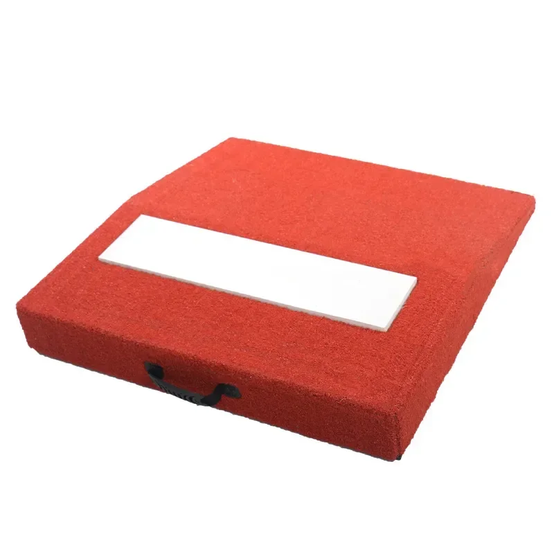 Baseball Softball Pitching Mound Portable Training Pad with Carry Handle Pitcher Throwing Practice Aid Equipment Indoor Outdoor