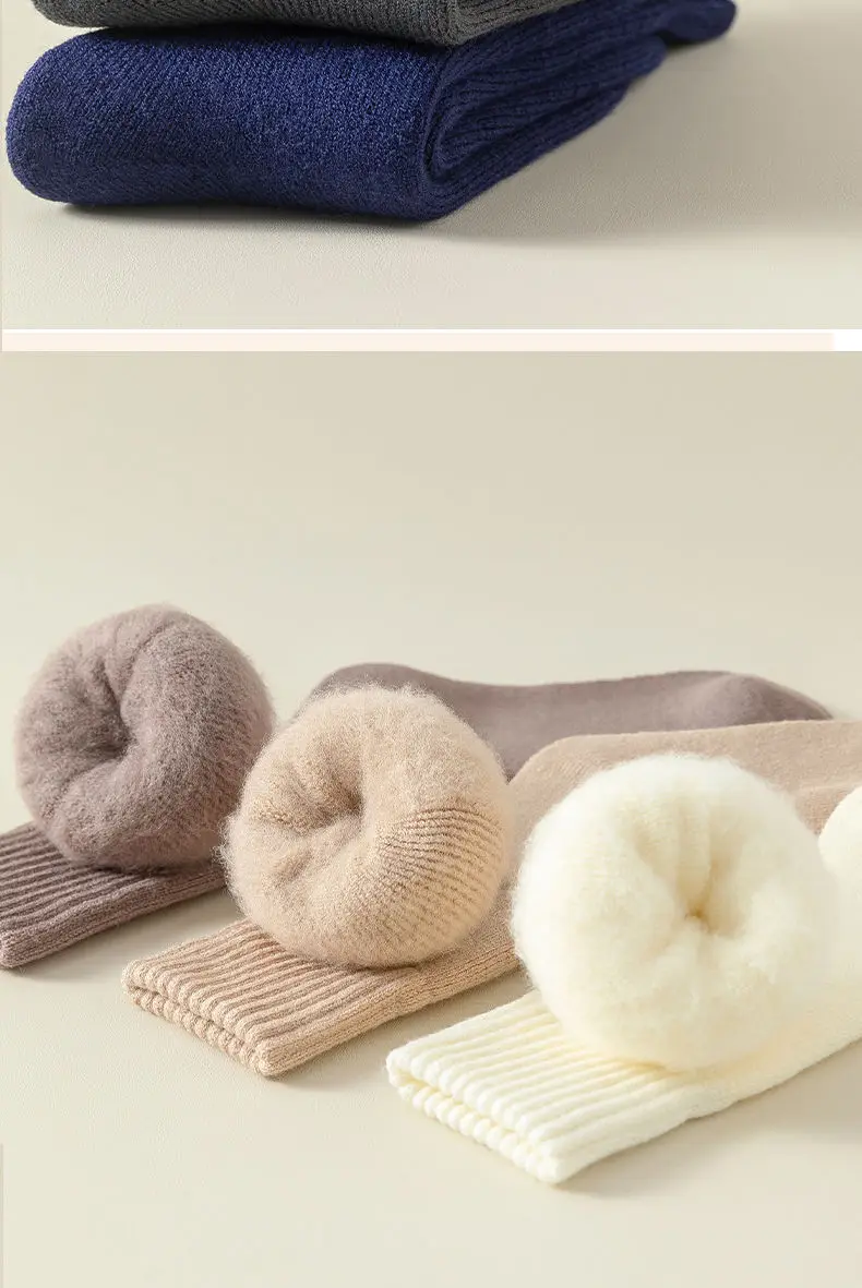 Winter männer Verdickte Warme Socken Plus Große Größe Hohe Qualität Kaschmir Socken Harajuku Retro Casual Terry Schnee Socken – Detail 16
