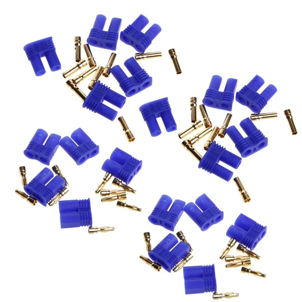 1Pair Professional Gold Plated Copper Banana Connectors Type Male Female for Rc DIY Brushless Motor Electronic Control Low