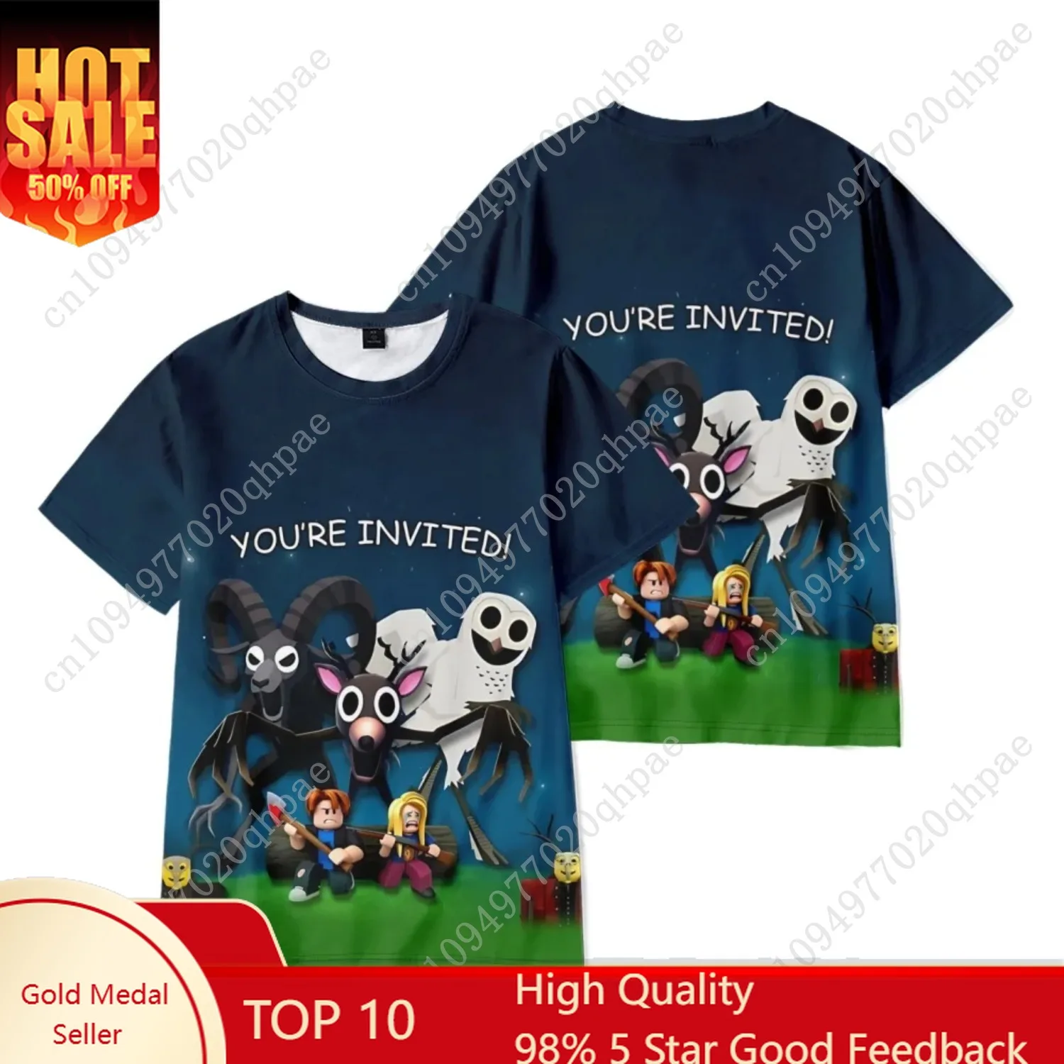 

Boys 99 Nights In The Forest 3D Figure Printed T-Shirt for Fans Gift Boys 99 Nights In The Forest Sweatshirt