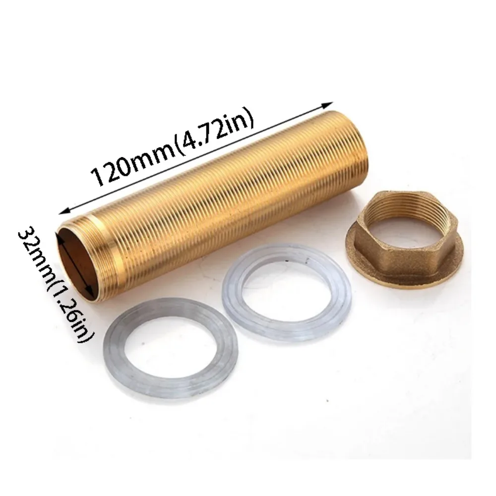 

Stainless Steel Faucet Fixed Foot 30 Plus Filament Hot Cold Water Tap Repair Nut Extension Nut Screw Nut Tap Repair