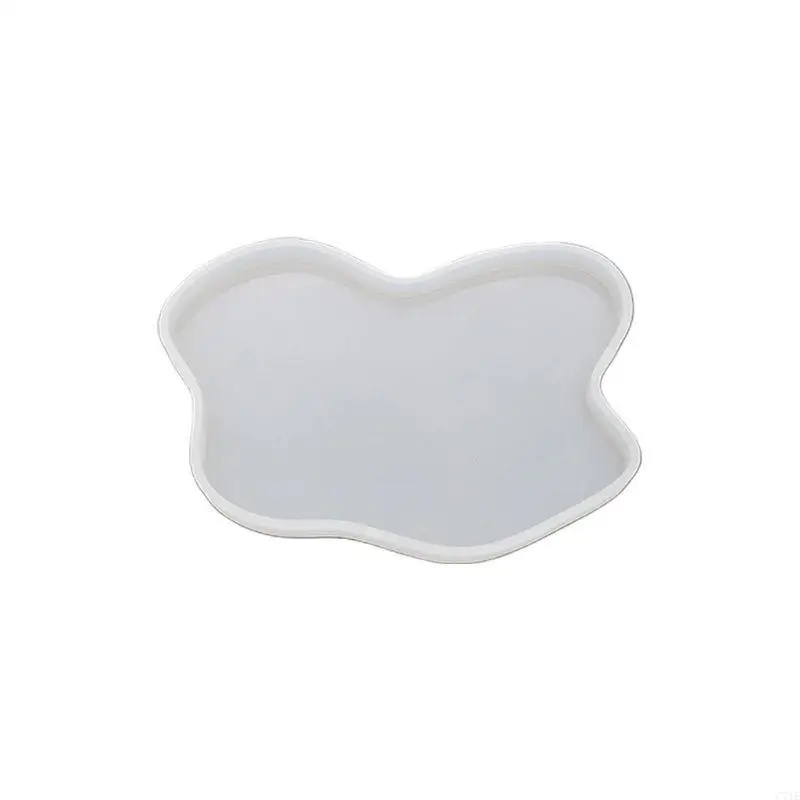 Practical Silicone Mold UV Resin Irregular Cup Mat Mold UV Resin Molds Table Decoration