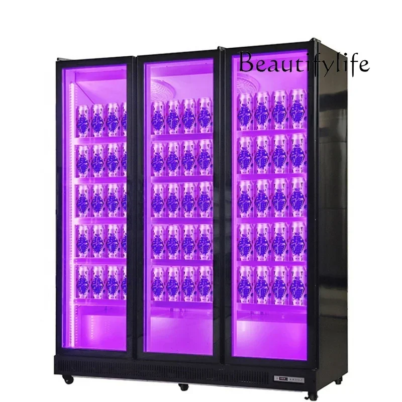 dY BJ Custom. High Quality Glass By Freezer Commercial Beverage Showcase Refrigerator Beer Display Cabinets