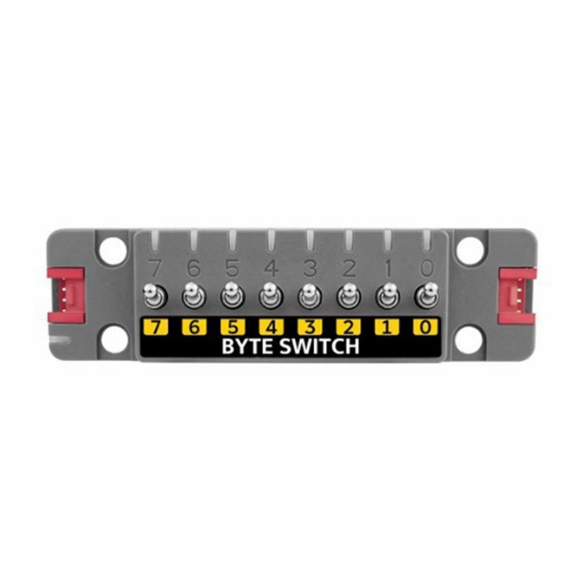 Блок кнопок M5stack Byte с 8-позиционным тактильным переключателем, входной блок STM32 RGB Light для управления умным домом Iot
