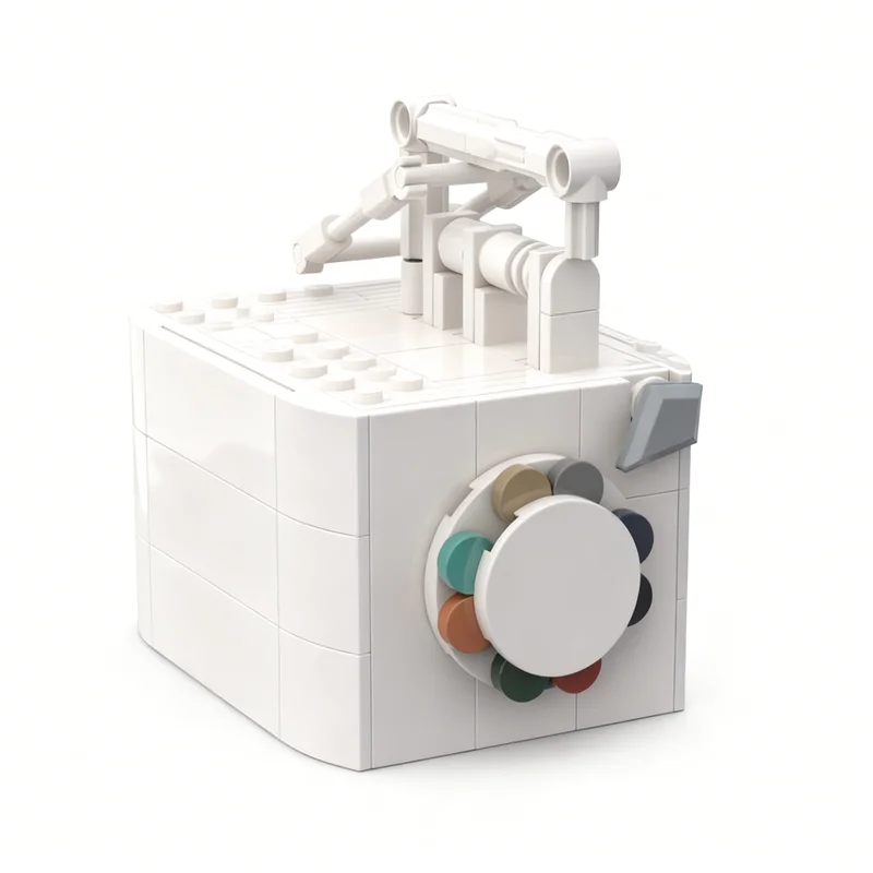 210-個-moc-クリエイティブモデル-3-桁コンビネーションロックカスタムビルディングブロック建築-diy-組み立てディスプレイギフトコレクタブルセット