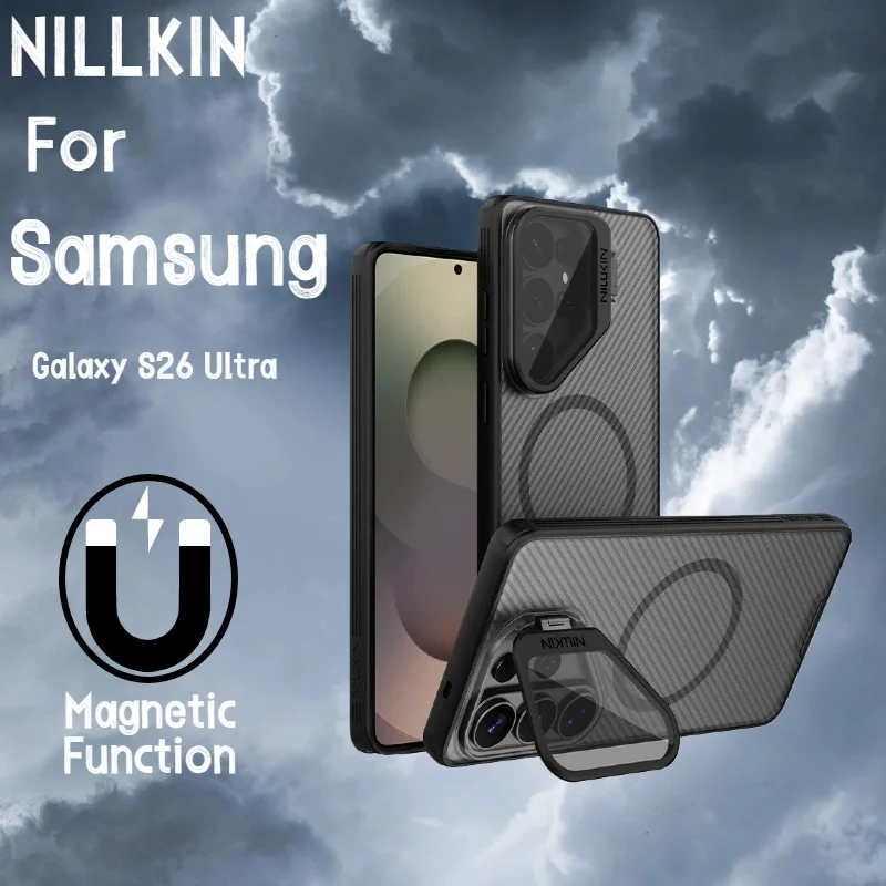 Nillkin Camshield Prop Magnetic For Samsung Galaxy S26 Ultra 5G  Case  Adapt Lens 360  Back Cover Protection Phone Cases