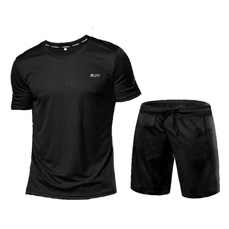 Men's Sportswear Tracksuit Gym Compression Clothing Fitness Running Set Athletic Wear T Shirts Ropa Deportiva Hombre Camisetas
