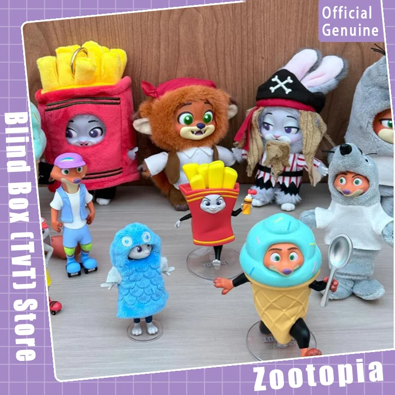 

Подлинная серия Zootopia Impostor, слепая коробка, милая кукла, кулон, коллекция, украшение для рабочего стола, модный тренд, подарок-сюрприз для девочки