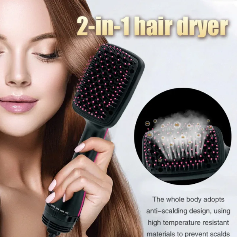 New Arrival  Hair Dryer Brush with Ionic Technology Perfect for Hair Styling and Smoothing