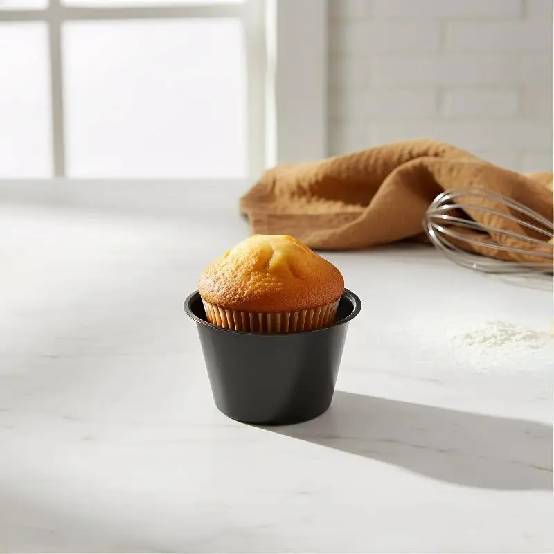1/5PCS 100/200ML Baking Cups Muffin Pan Baking Occasions Compact Cupcake Molds For Air Fryers Compact Design Efficient Storage