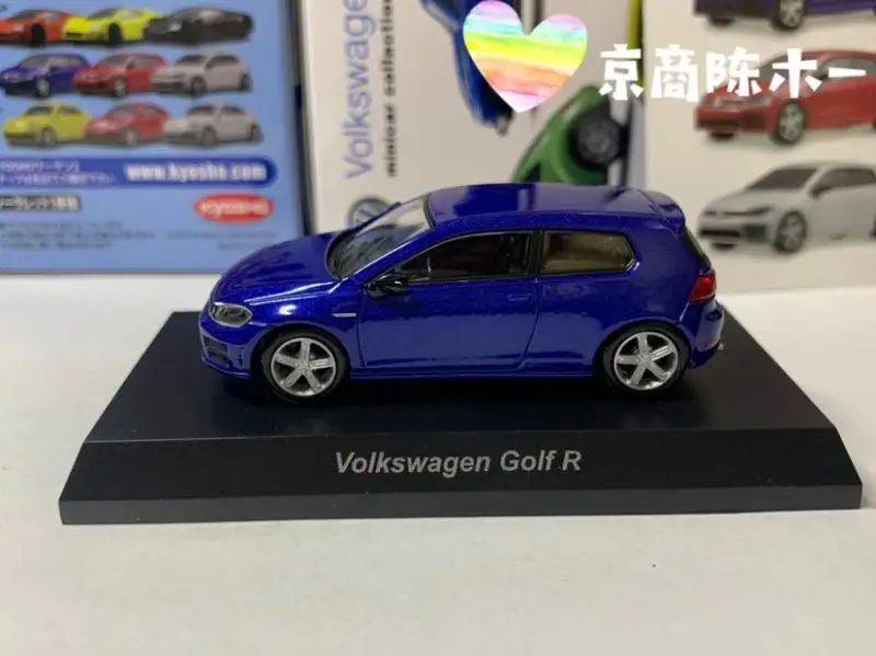 1/64  KYOSHO vw Golf R Collection die cast alloy trolley model ornaments gift