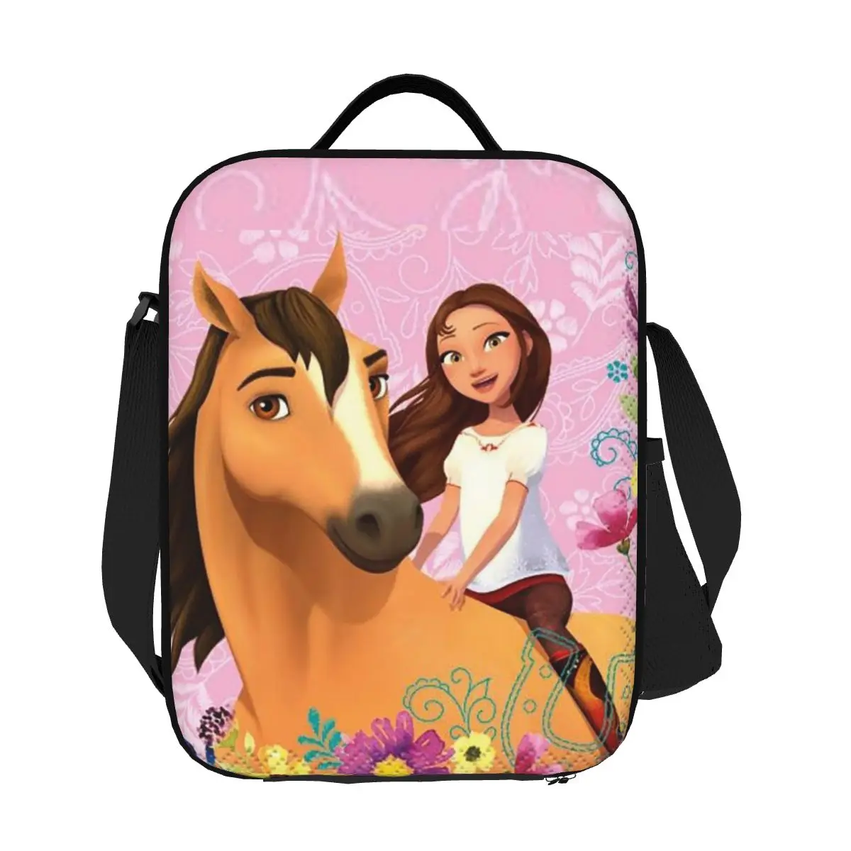 

Spirit Riding Free 1, изолированная сумка для обеда для женщин и детей, портативные коробки для еды, термосумка для ланча