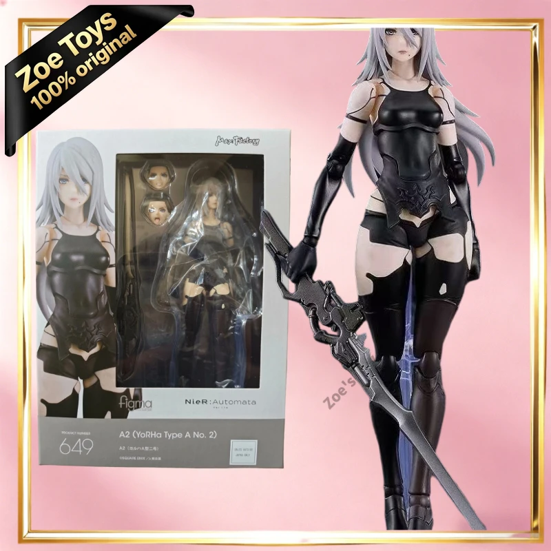 In Stock GSC Licensed Figma #649 NieR:Automata A2 Action Figure By