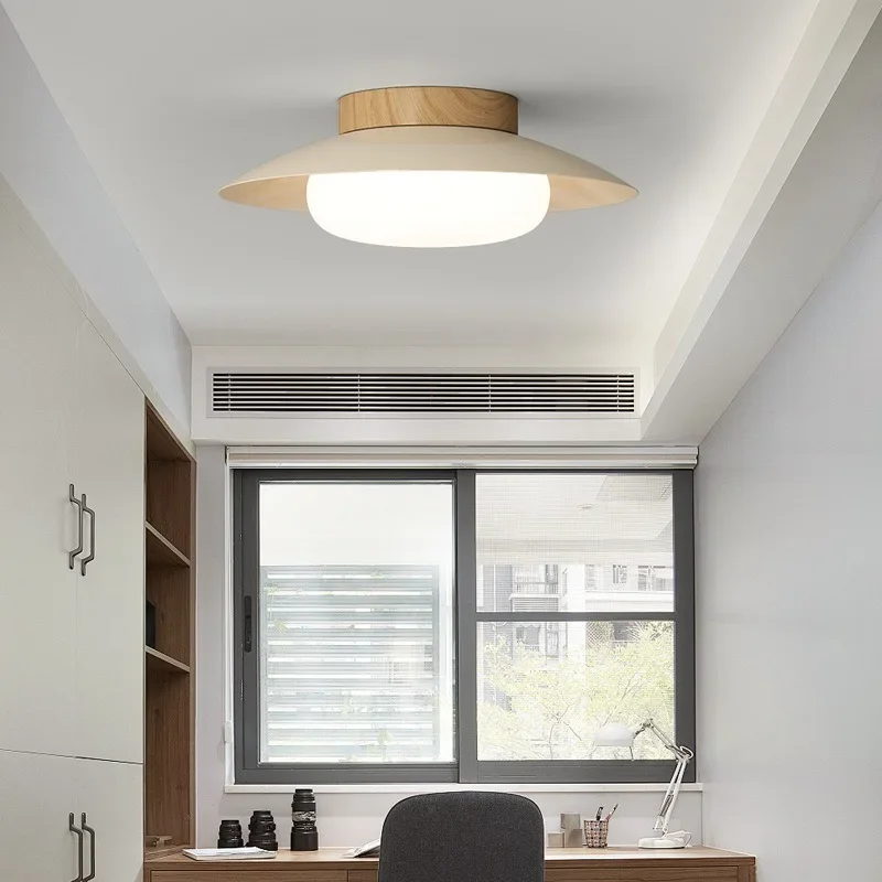 Cream wind balcony light Ceiling Japanese corridor medieval wabi wind aisle French entrance