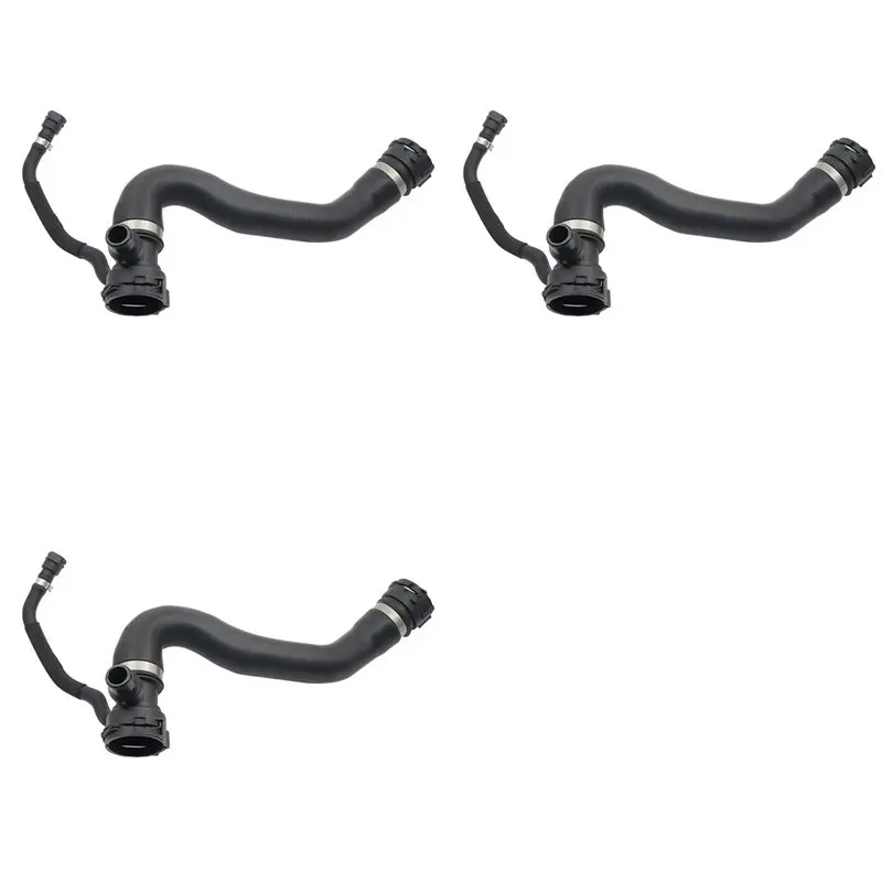 3X Car Radiator Hose For BMW 5 7 Series F07 F10 F11 Water Pipe Water Tank Radiator Hose 17127800099